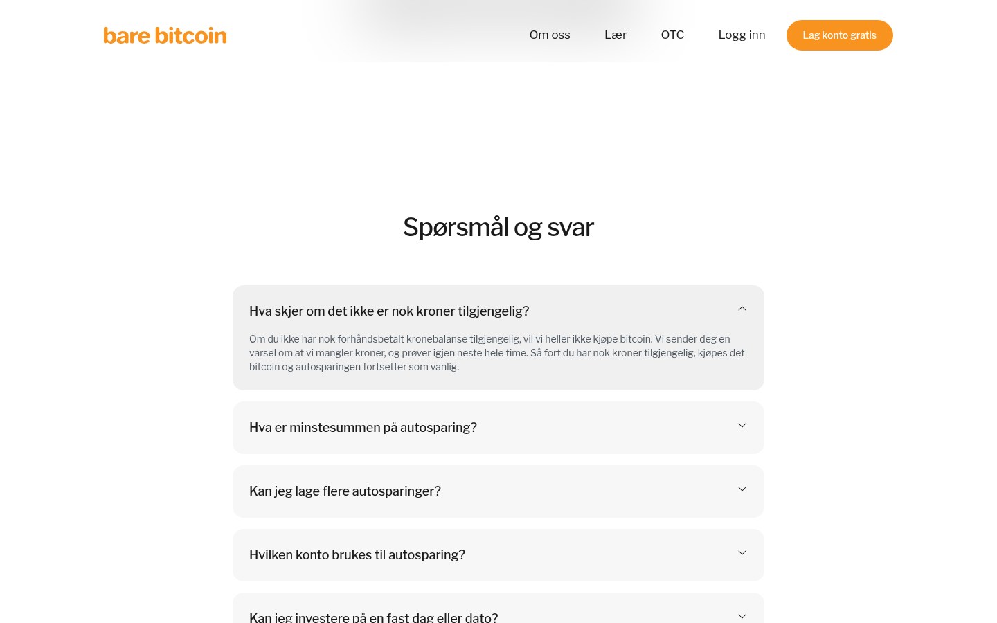 Bare Bitcoin erfaringer – autosparing uten avgifter