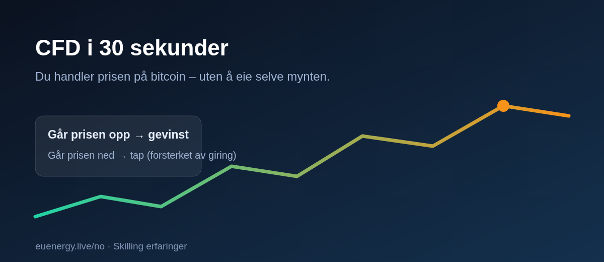 Skilling erfaringer – slik fungerer CFD-handel